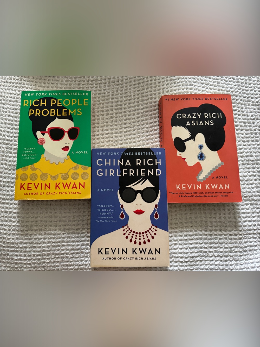 Kevin Kwan Novel Set - Crazy Rich Asians Trilogy